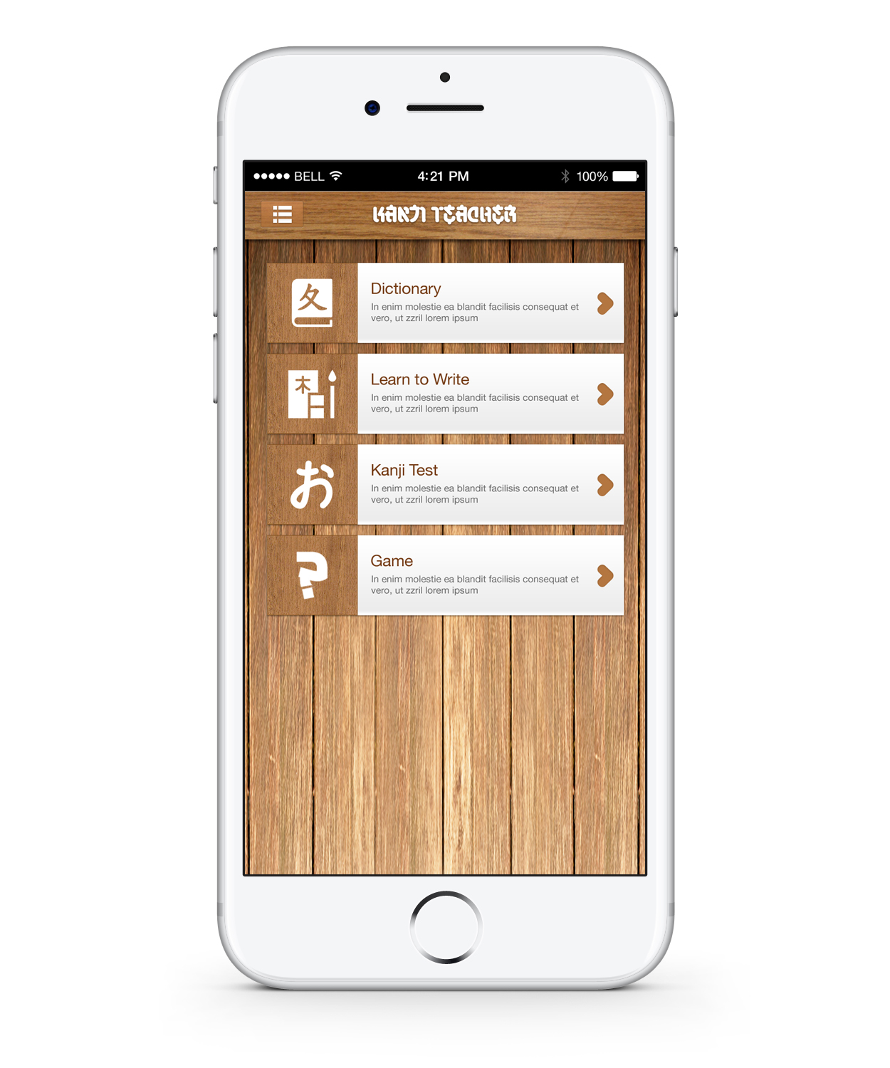 App Design by Lauren for this project | Design #14275266