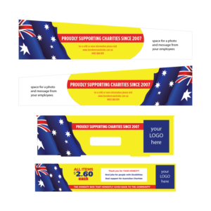 Honesty box for charity and people with disabilities 