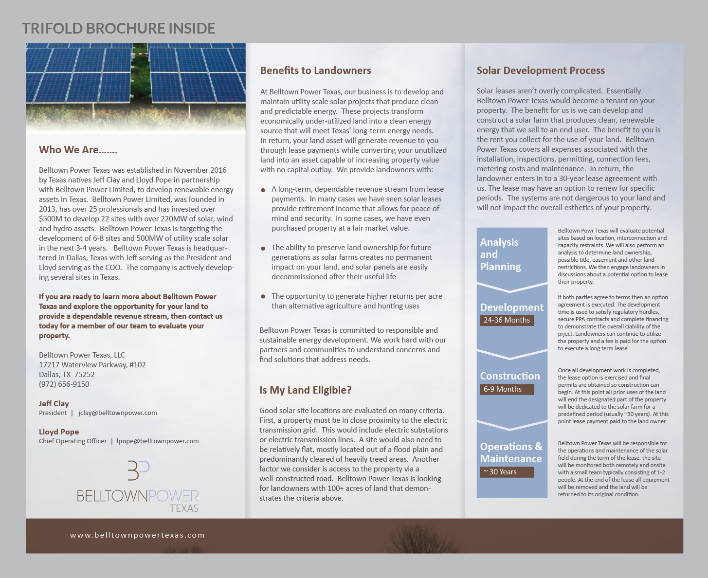 Flyer Design by Achiver for Belltown Power Texas | Design #14276527