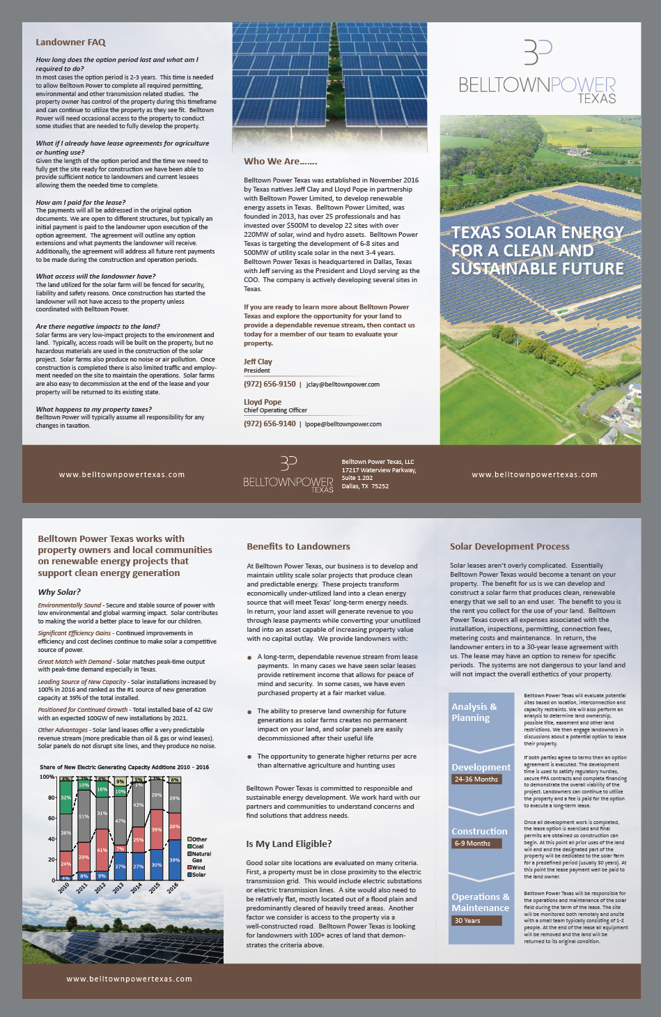 Flyer Design by Achiver for Belltown Power Texas | Design #14571939