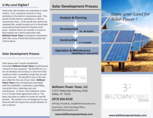 Flyer Design by Parul for Belltown Power Texas | Design: #14286268