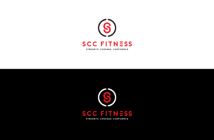SCC Fitness Strength, Courage, Confidence  | Logo Design by GLDesigns