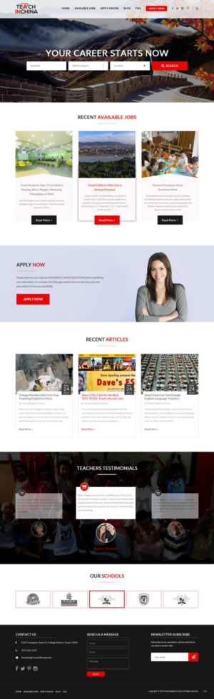 Web Design by pb for this project | Design: #14269970