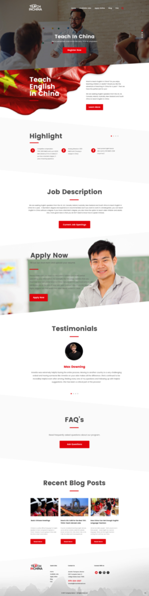 Web Design by pb for this project | Design: #14281991