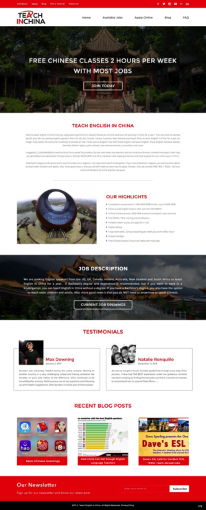 Web Design by pb for this project | Design: #14281992