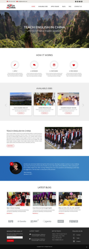 Web Design by pb for this project | Design: #14281995
