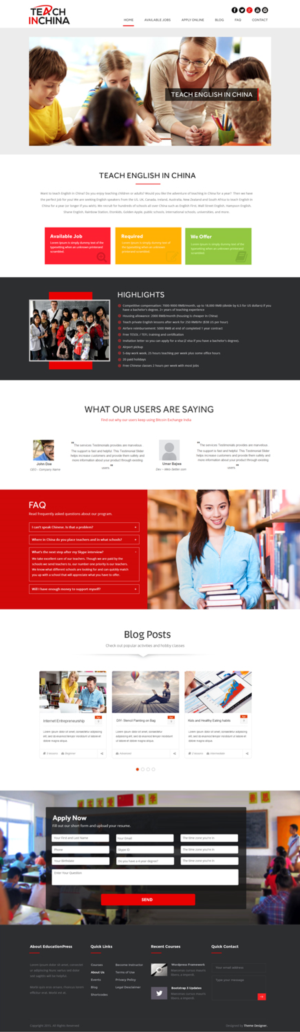 Diseño Web por Xclusive Designer para este proyecto | Diseño #14290736