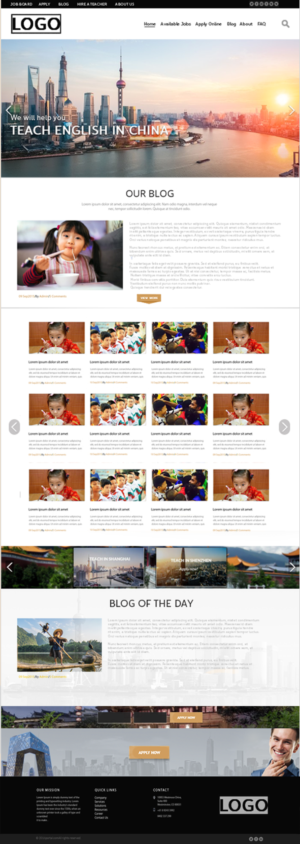 Web Design by quachystuff for this project | Design: #14394152