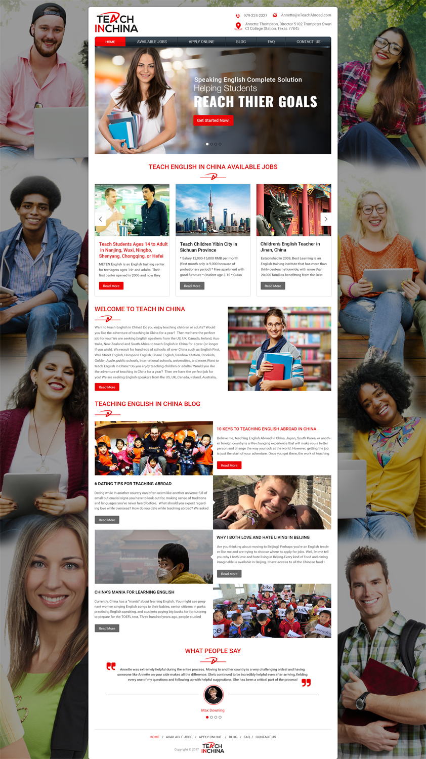 Web Design by Creative Usha for this project | Design #14356294