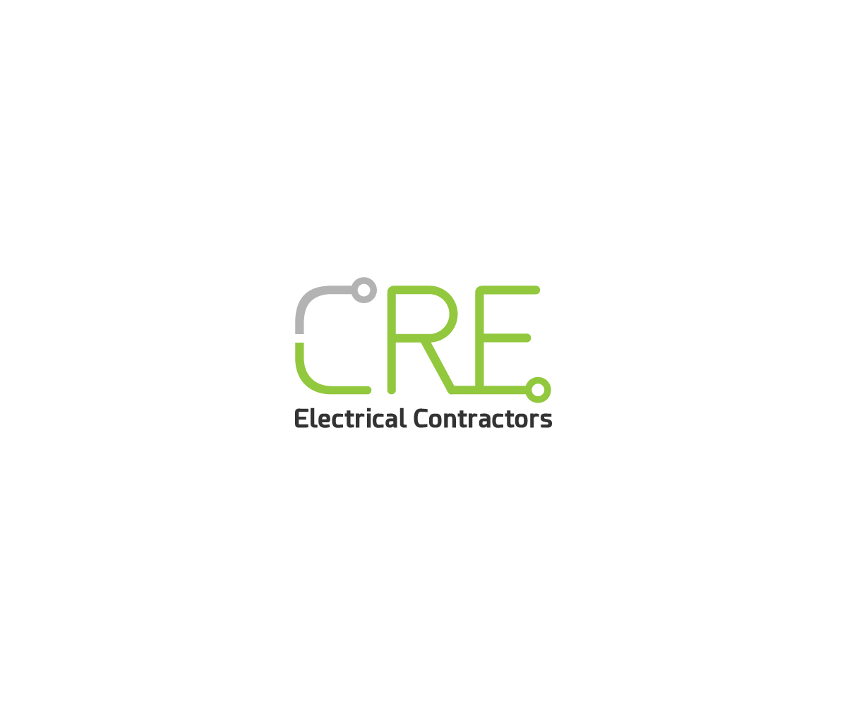 Logo Design by Daniel Caso Design for CRE Electrical Contractors  | Design #14300924