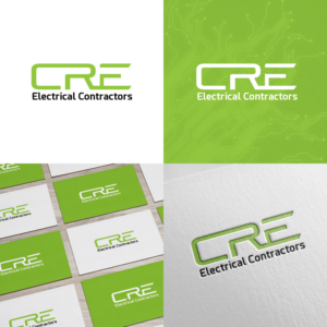 Diseño de Logo por Daniel Caso Design para CRE Electrical Contractors  | Diseño: #14300946