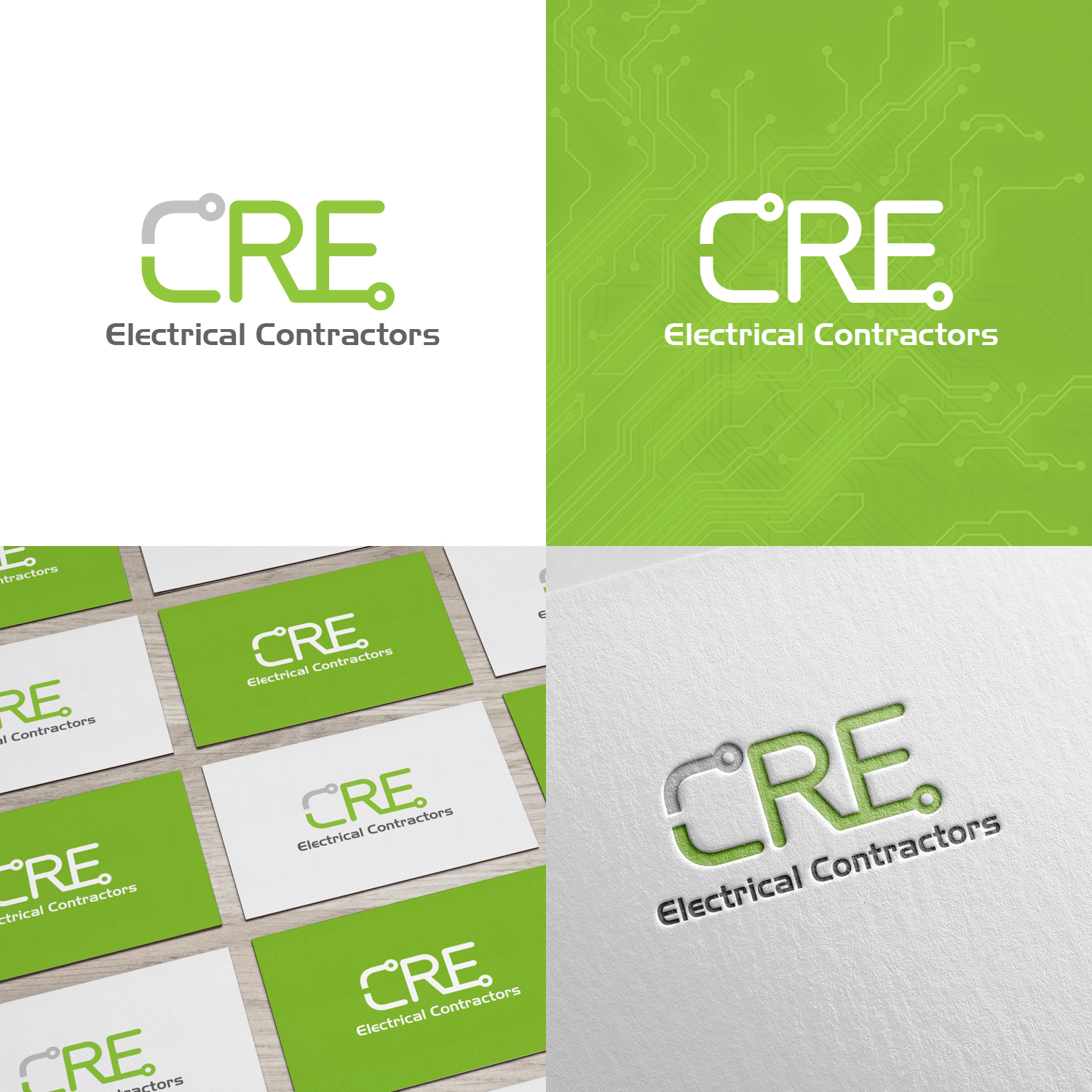 Design de Logo par Daniel Caso Design pour CRE Electrical Contractors  | Design #14303406