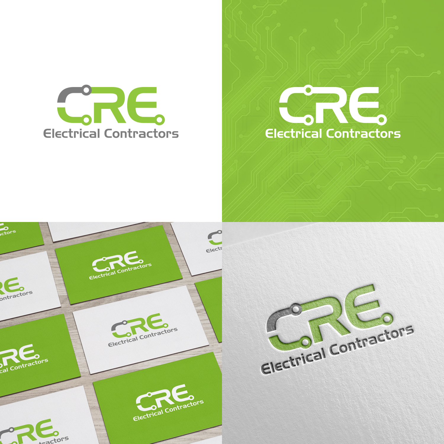 Design de Logo par Daniel Caso Design pour CRE Electrical Contractors  | Design #14303407