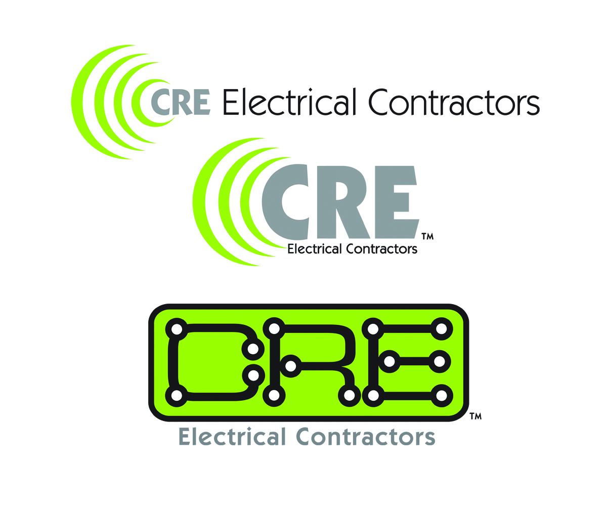 Logo-Design von Hot Rod für CRE Electrical Contractors  | Design #14343167