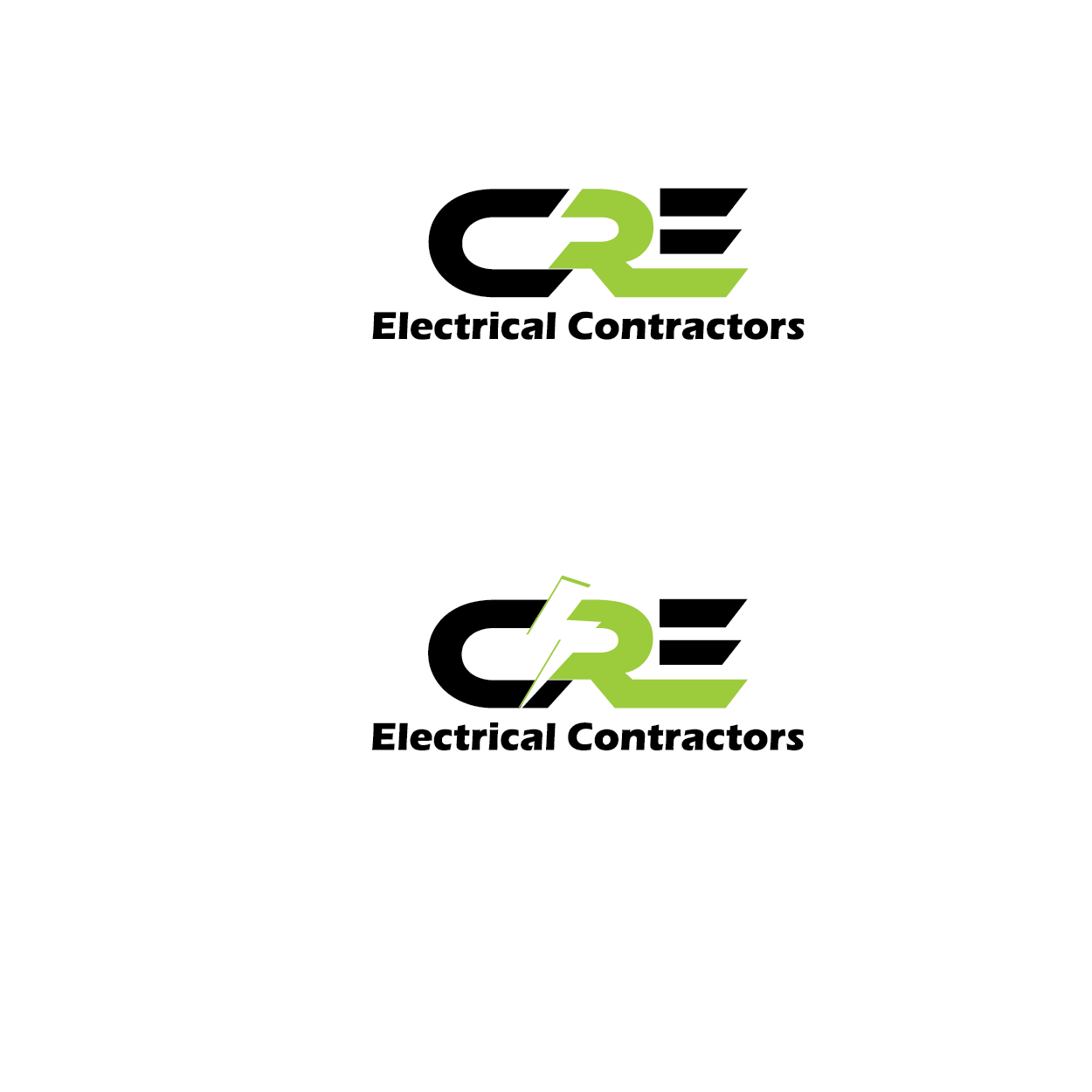 Logo Design by jonnson for CRE Electrical Contractors  | Design #14302168