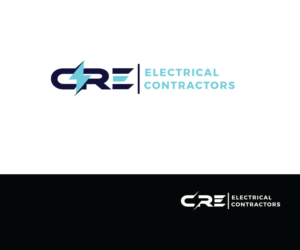 Logo Design by Mystrix for CRE Electrical Contractors  | Design: #14354656