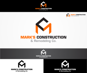 Logo Design by sangeloenriquez for Mark's Construction & Remodeling Co.  | Design #14270391