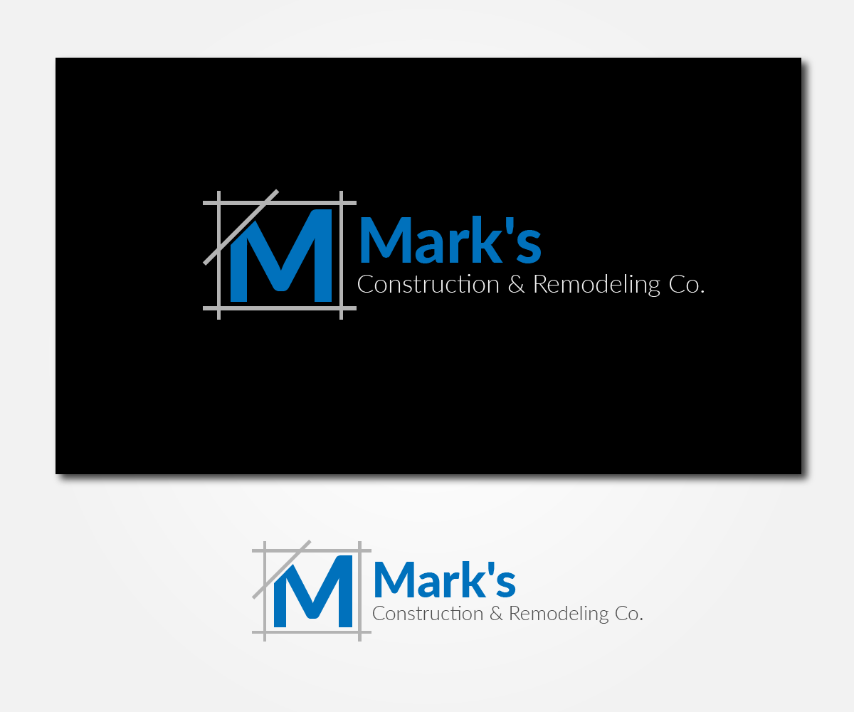 Logo Design by jerin205 for Mark's Construction & Remodeling Co.  | Design #14261359