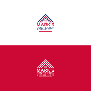 Logo Design by 3Guys for Mark's Construction & Remodeling Co.  | Design: #14273319