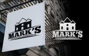 Logo Design by AC Dsgns for Mark's Construction & Remodeling Co.  | Design #14260422