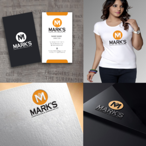 Logo Design by zebronicgraphic for Mark's Construction & Remodeling Co.  | Design: #14272080
