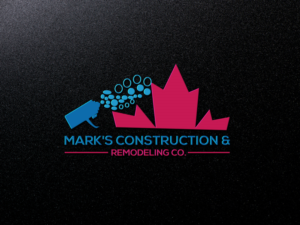 Logo Design by mojibur1993 for Mark's Construction & Remodeling Co.  | Design: #14261803