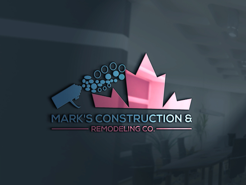 Logo Design by mojibur1993 for Mark's Construction & Remodeling Co.  | Design #14261807