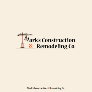 Logo Design by Robch for Mark's Construction & Remodeling Co.  | Design: #14271760