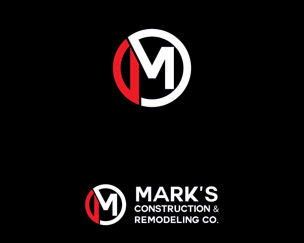 Logo Design by Black_idea for Mark's Construction & Remodeling Co.  | Design #14260380