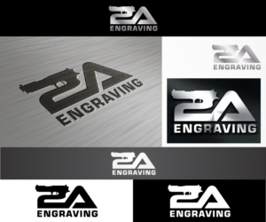 Logo Design by sangeloenriquez for 2A Engraving  | Design #14269000
