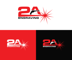 Logo Design by CHAN GRFX for 2A Engraving  | Design: #14335325