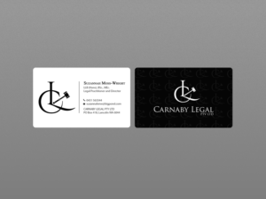 Design de Carte de Visite par Creations Box 2015 pour Carnaby Legal | Design : #14309273