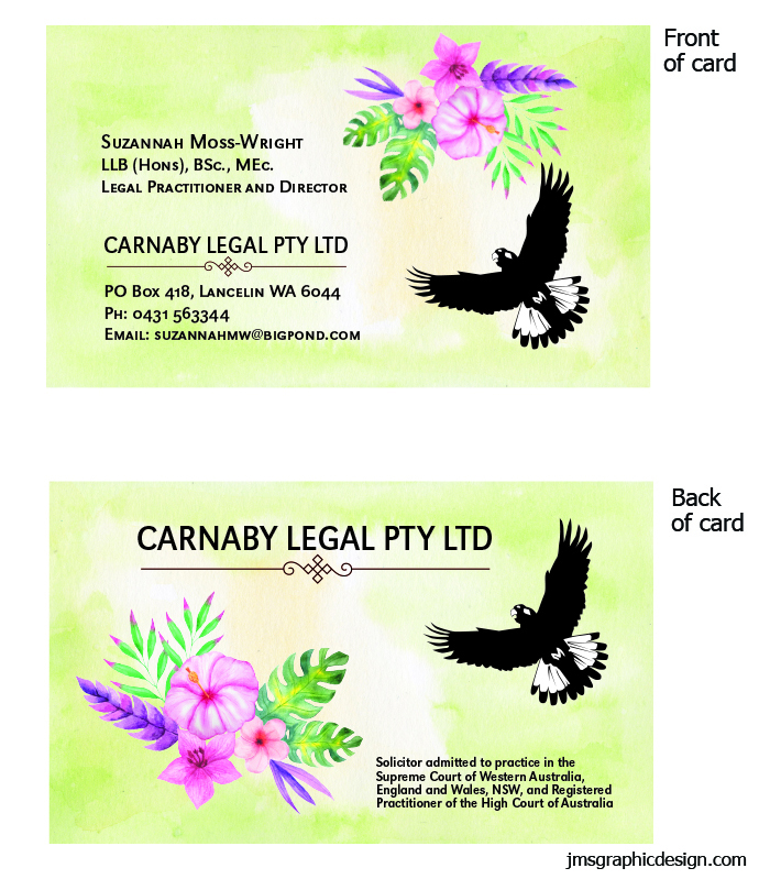 Business Card Design by jmsgraphicdesign for Carnaby Legal | Design #14414902