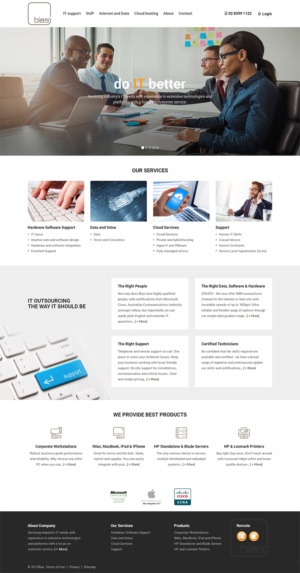 Web-Design von RupalTechno für Bias | Design: #14321880