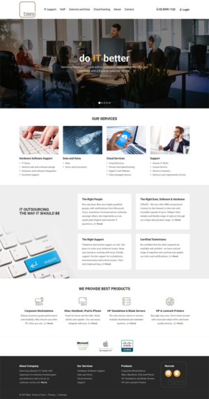 Web-Design von RupalTechno für Bias | Design: #14321882