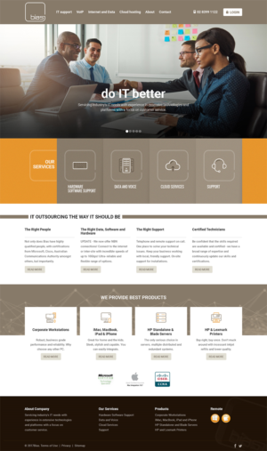 Web Design by RupalTechno for Bias | Design: #14359451