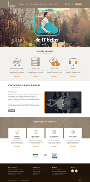 Web Design by RupalTechno for Bias | Design #14360252