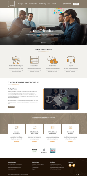 Web Design by RupalTechno for Bias | Design: #14360510