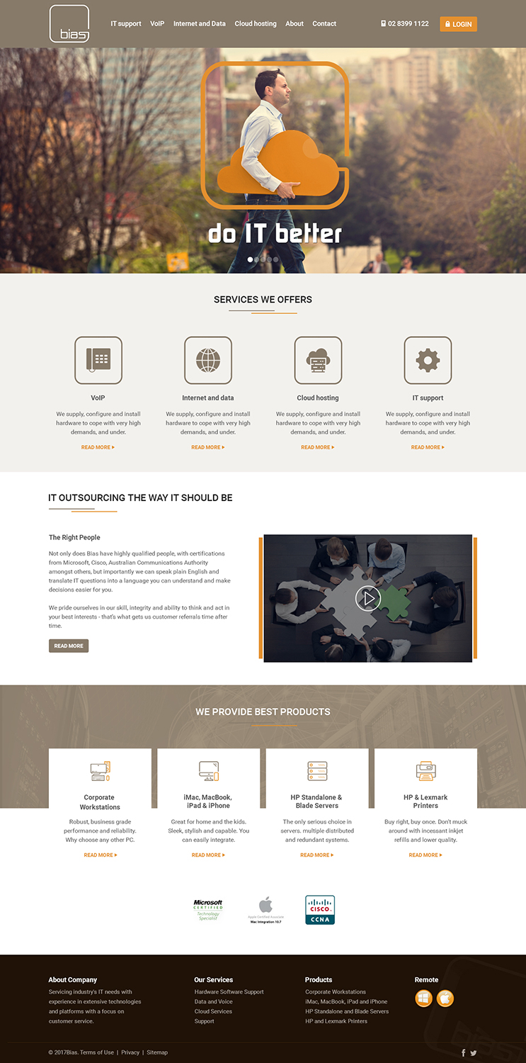 Web-Design von RupalTechno für Bias | Design #14516271