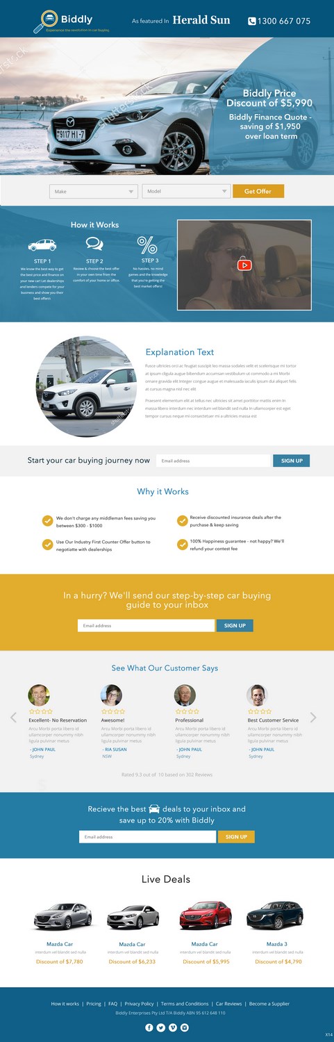 Web Design by pb for Bias | Design #14269840