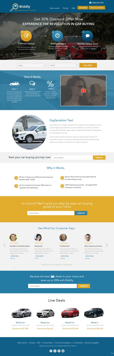 Web Design by pb for Bias | Design #14269841