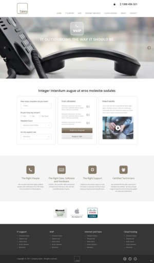 Web Design by pb for Bias | Design: #14272414