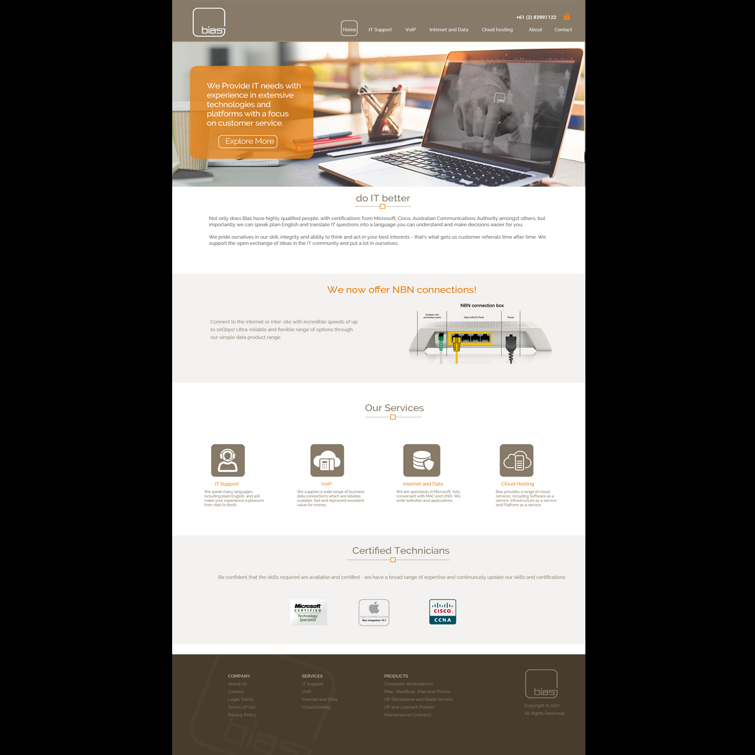 Web Design by mahadesigner for Bias | Design #14392656