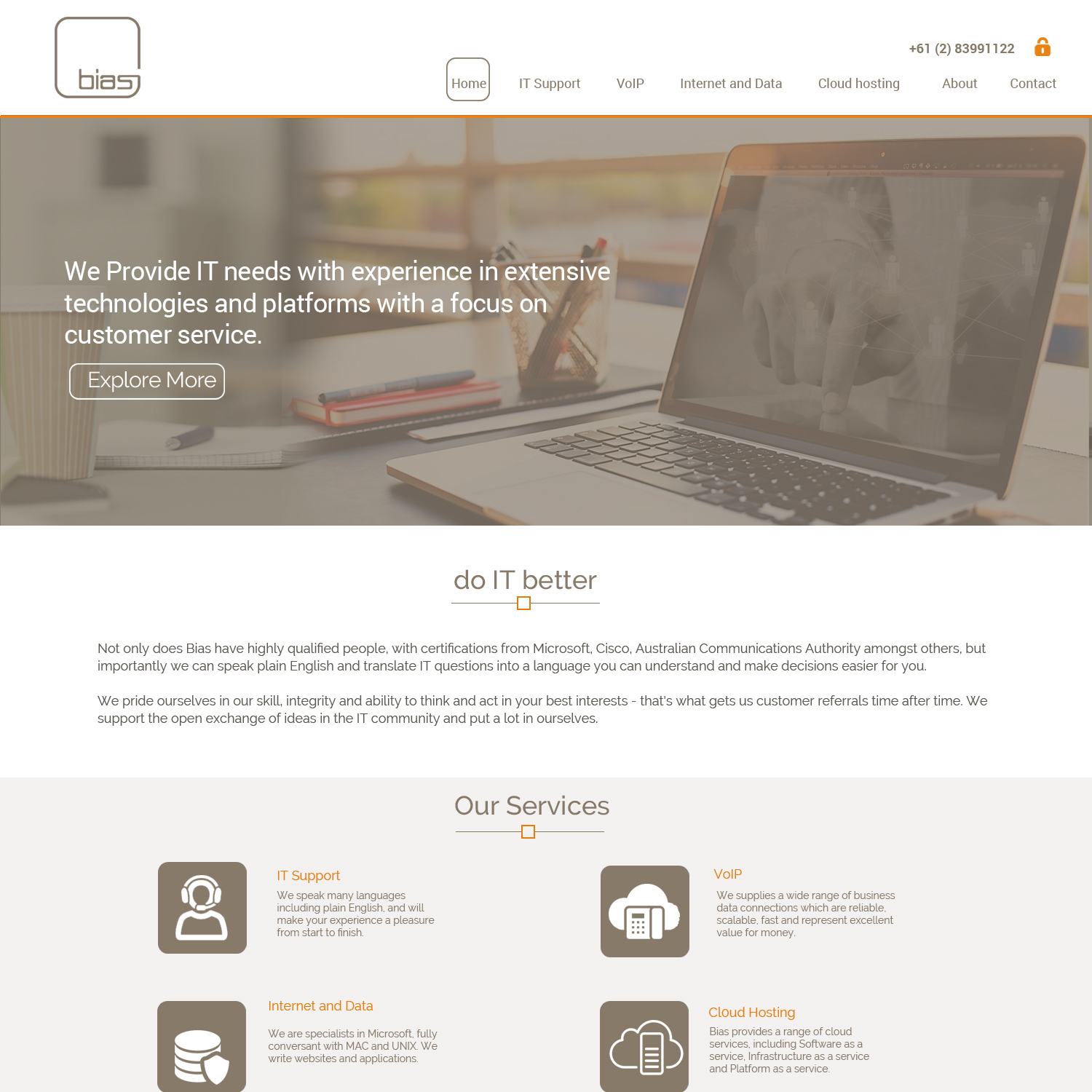 Diseño Web por mahadesigner para Bias | Diseño #14430473