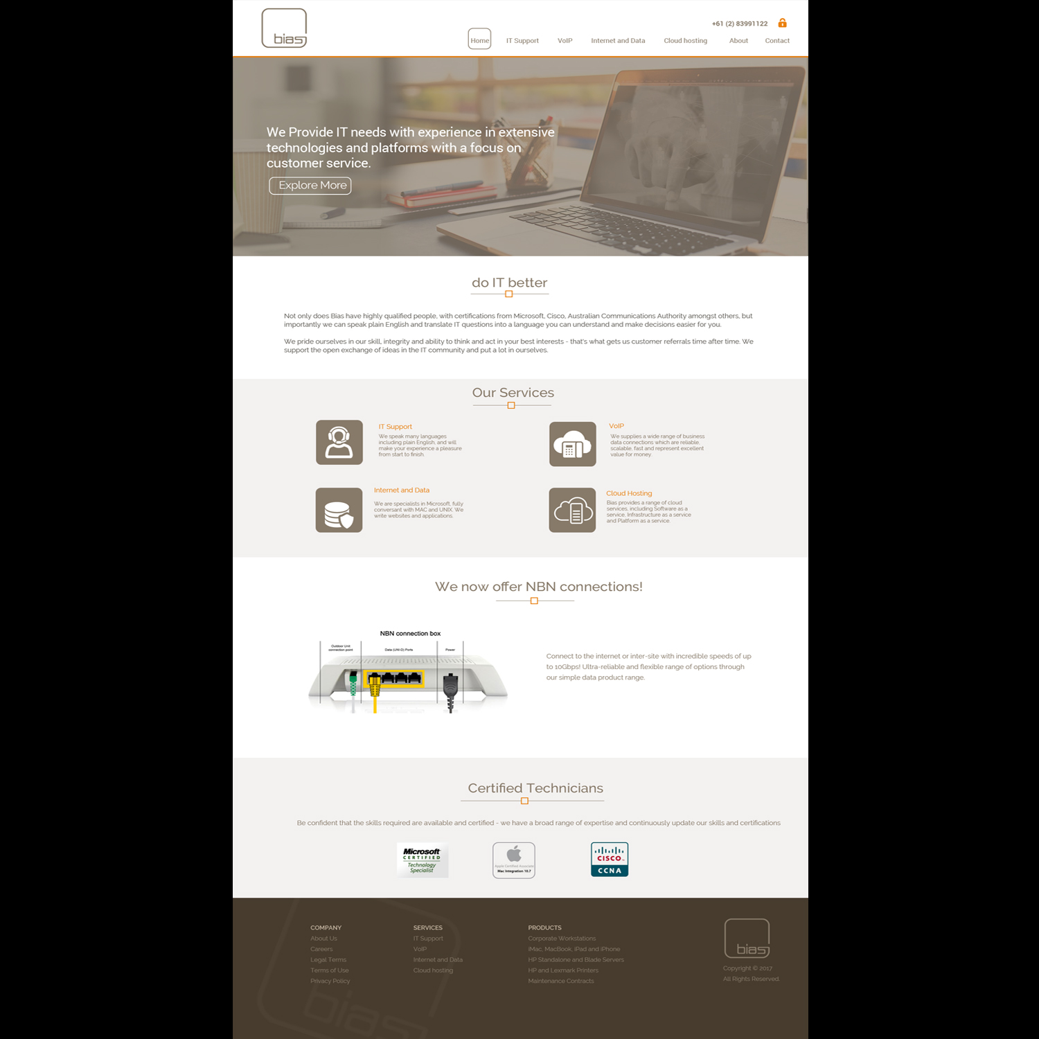 Web Design by mahadesigner for Bias | Design #14430474