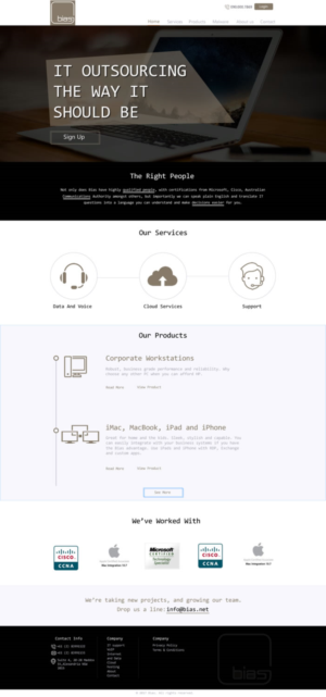Web-Design von designershahzaib321 für Bias | Design: #14294815