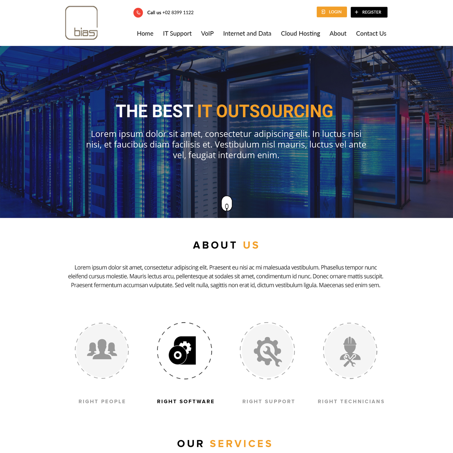 Web Design by Deepmala Raychaudhury for Bias | Design #14370553