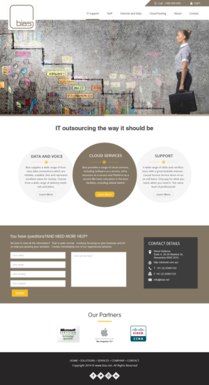 Web-Design von Xclusive Designers für Bias | Design: #14267372