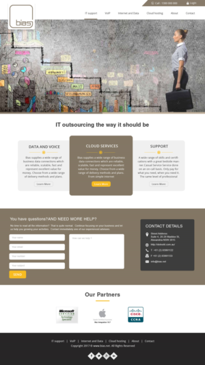 Web Design by Xclusive Designers for Bias | Design #14275949