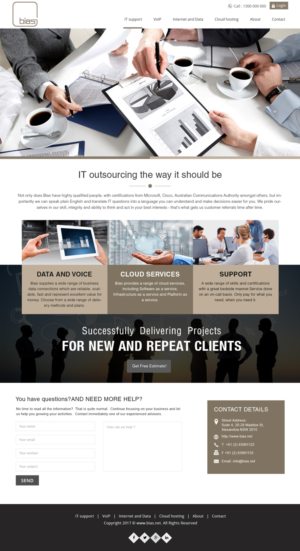 Web-Design von Xclusive Designers für Bias | Design: #14307633